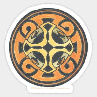 Celtic Crosses Sticker